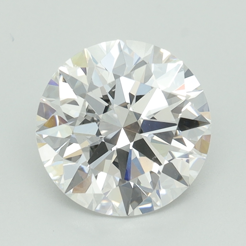 2.04ct Round · D · VVS2 · IGI
