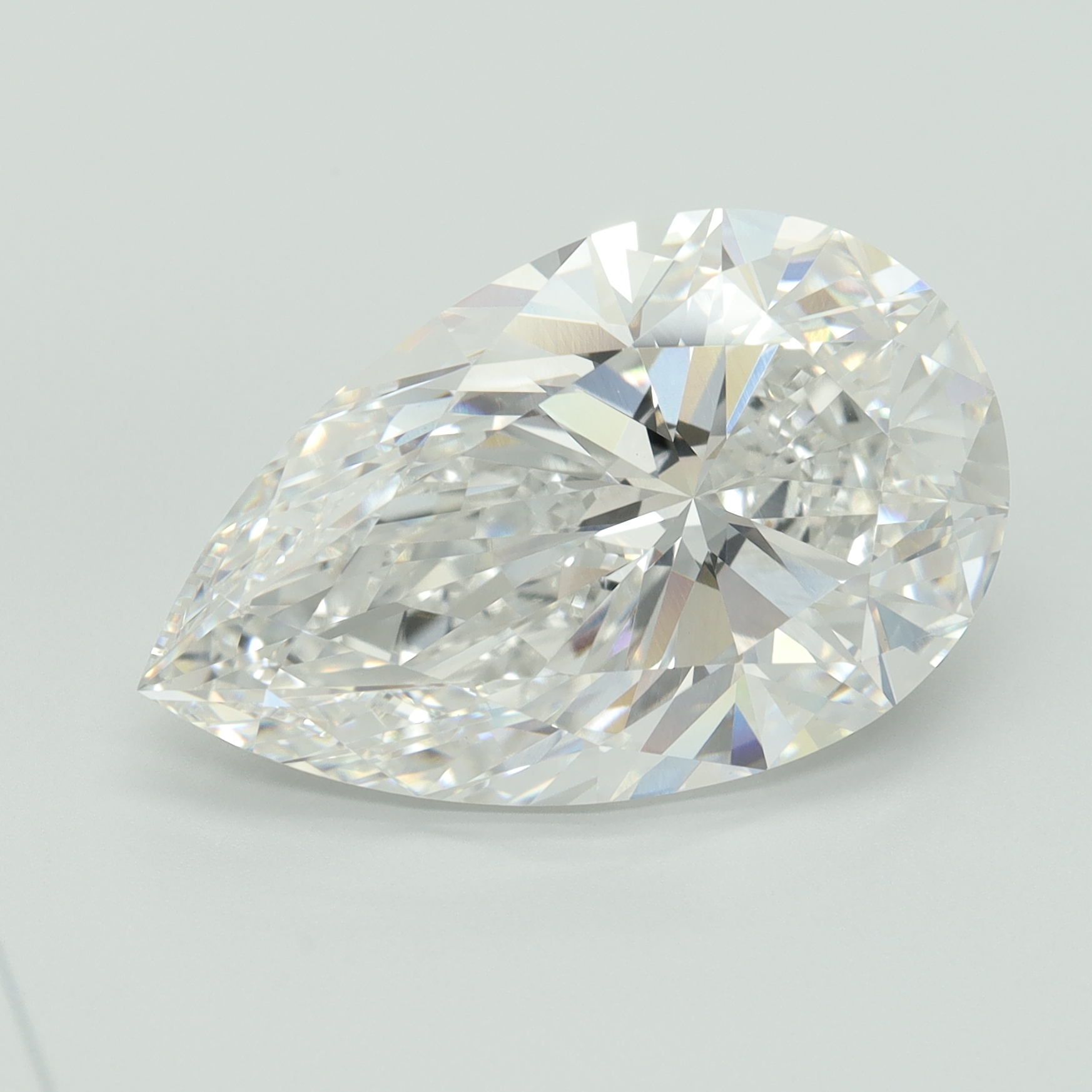 11.03ct Pear F VVS2 IGI