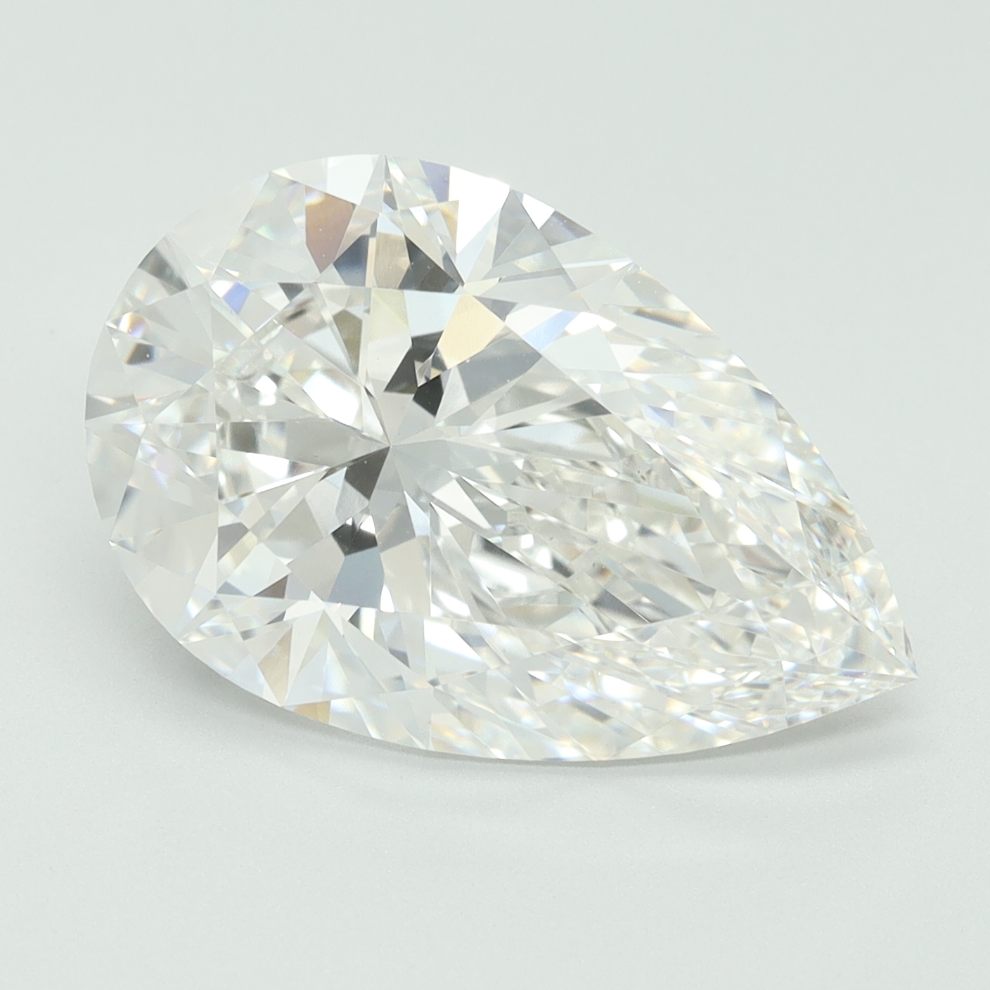 7.07ct Pear F VVS2 IGI