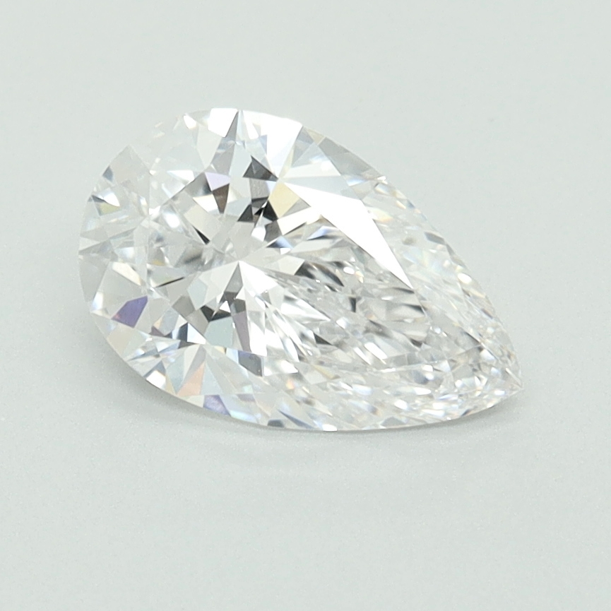 1.09ct Pear D IF IGI