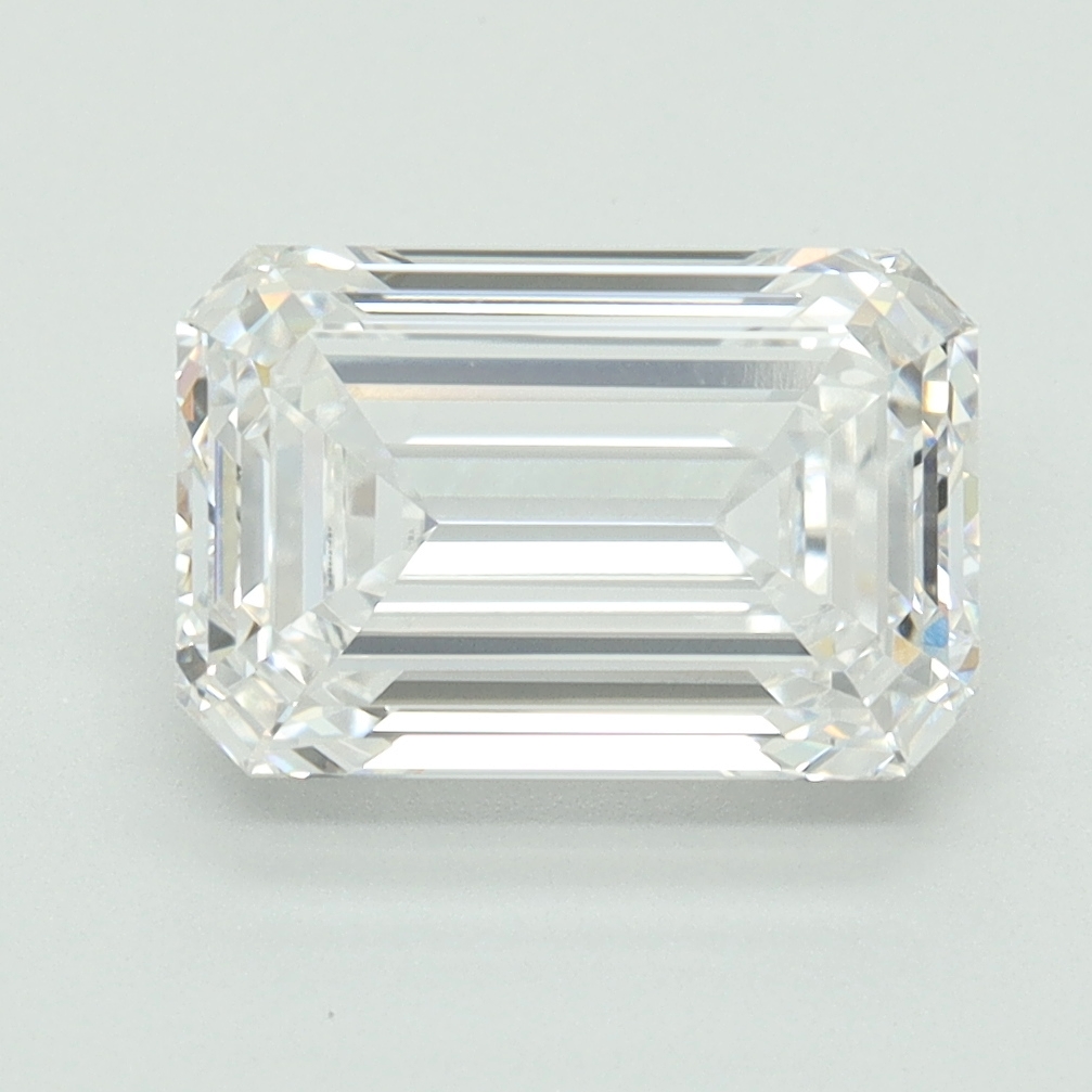 3.07ct Emerald · D · IF · IGI