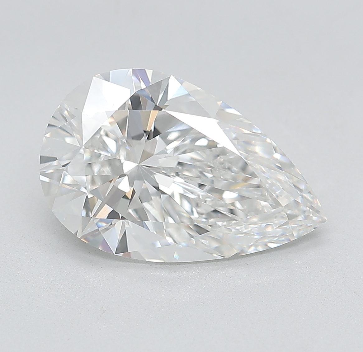 4ct Pear E VVS2 IGI