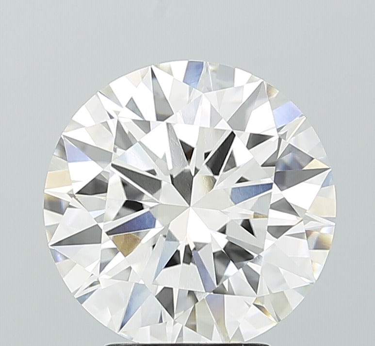 4.02ct Round · F · VVS1 · IGI
