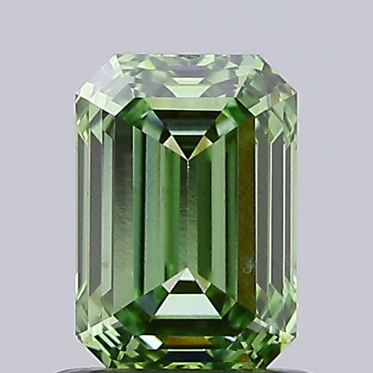 1.03ct Emerald Fancy Vivid Green VS2 IGI
