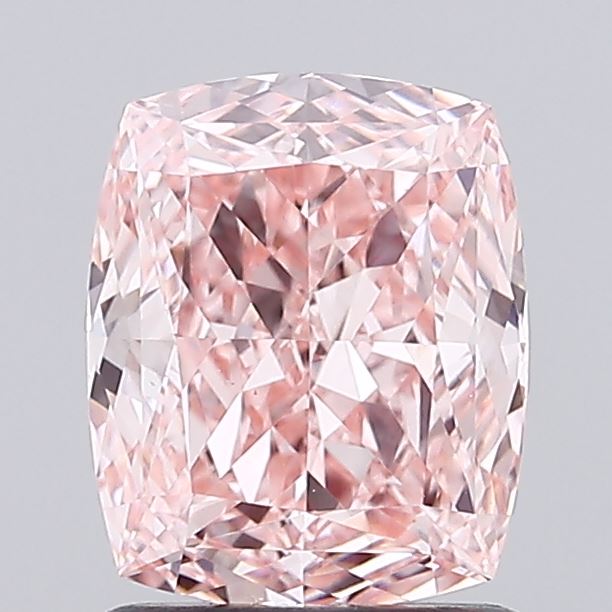 1.41ct Cushion Fancy Vivid Pink VS1 IGI