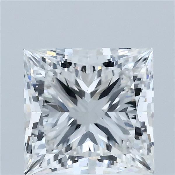 2.08 carat e VS1 EX Cut IGI princess diamond