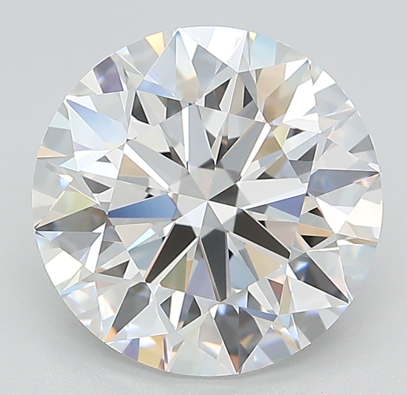 3.63ct Round D VVS1 IGI