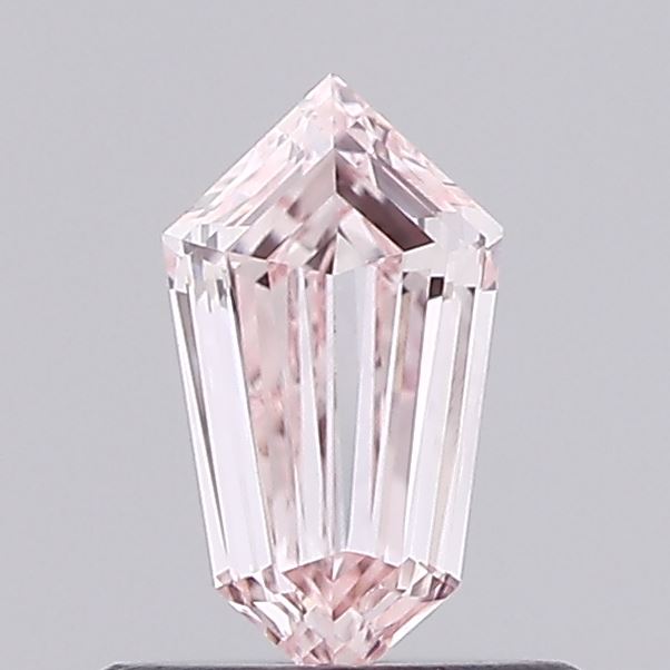 0.45ct Hexagonal Fancy Intense Pink VS1 IGI