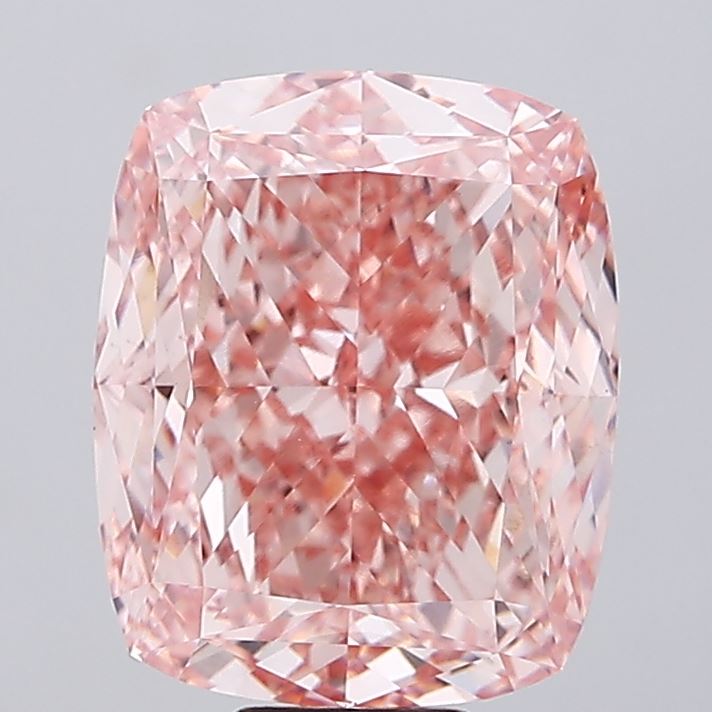 15.22ct Cushion Fancy Intense Pink VS1 IGI