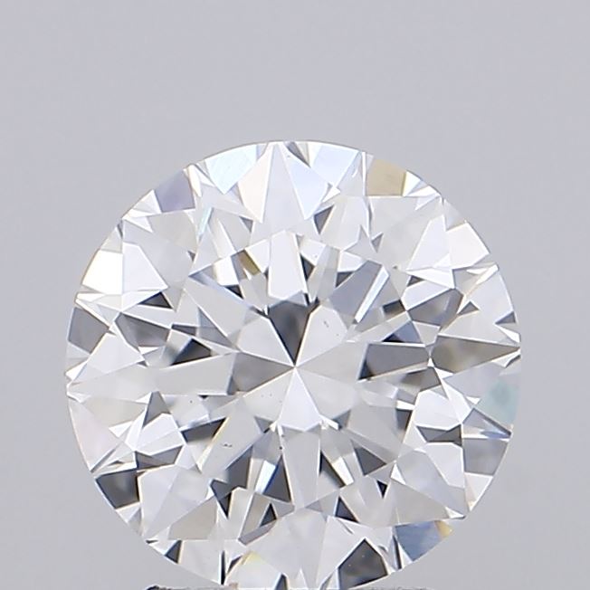 1.5 Carat Round Cut Lab Diamond