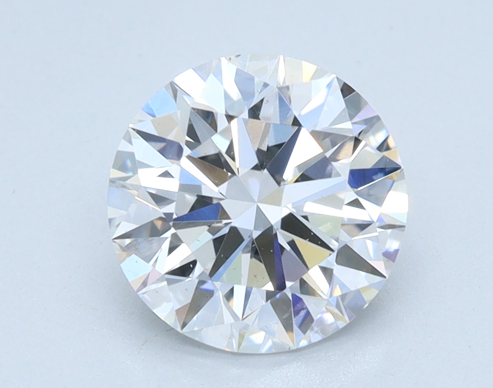 1.5 Carat Round Cut Lab Diamond