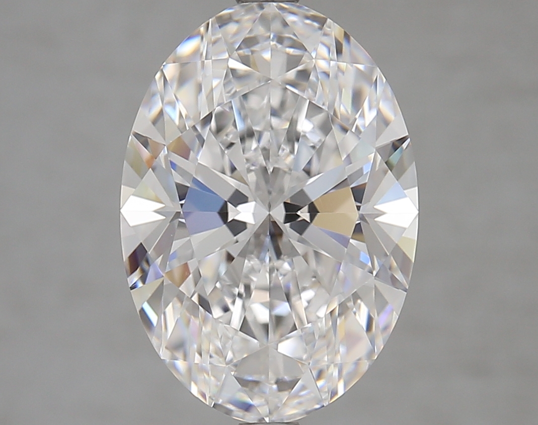 Oval 5.07ct D FL