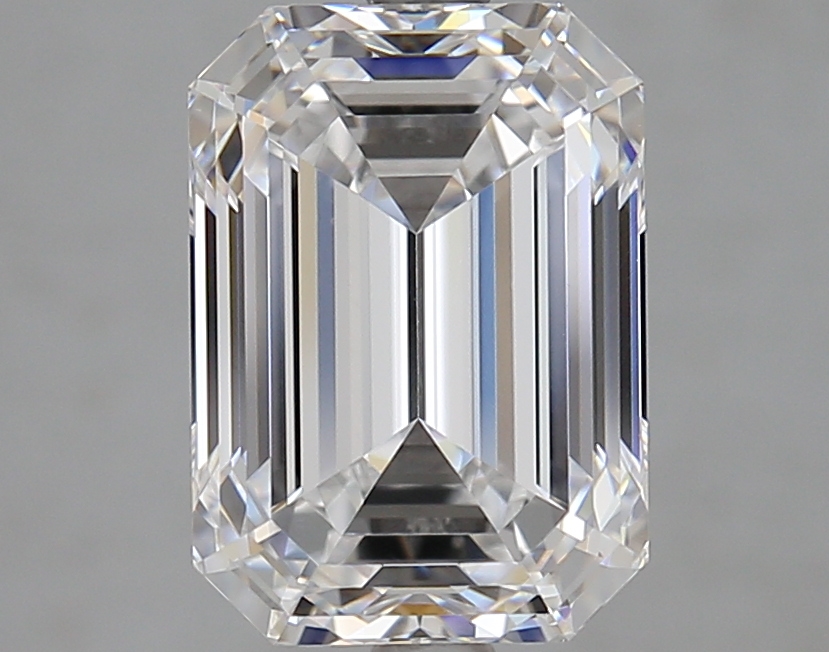 Emerald cut 4.01ct D FL
