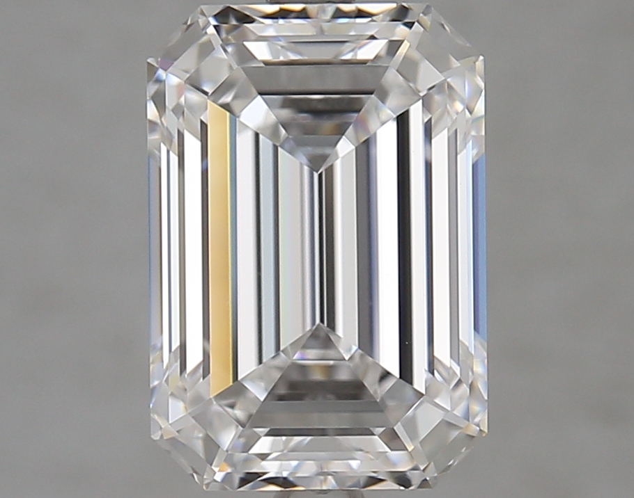 Emerald cut 4.28ct D FL