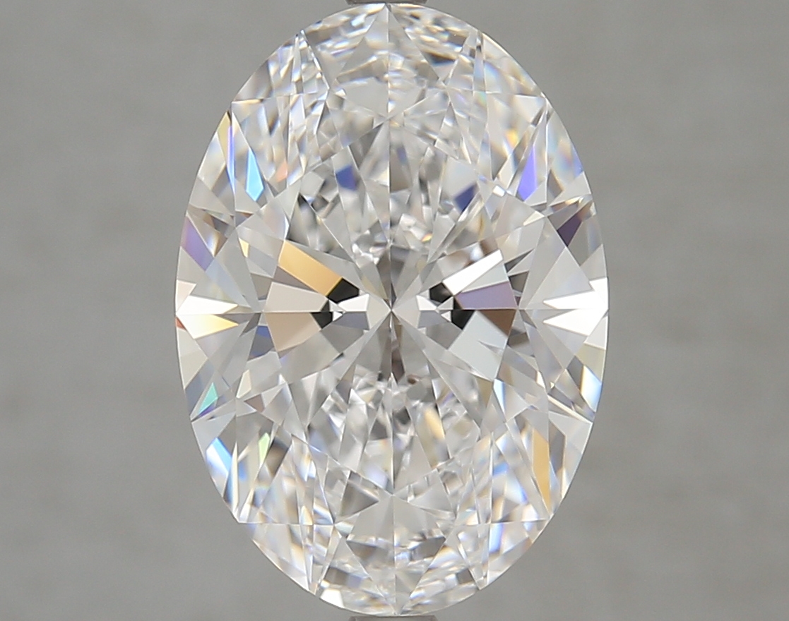 Oval 5.53ct D IF