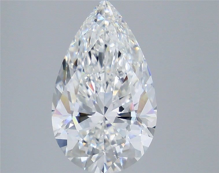 4.10 ct. pear Lab Grown Diamond front image