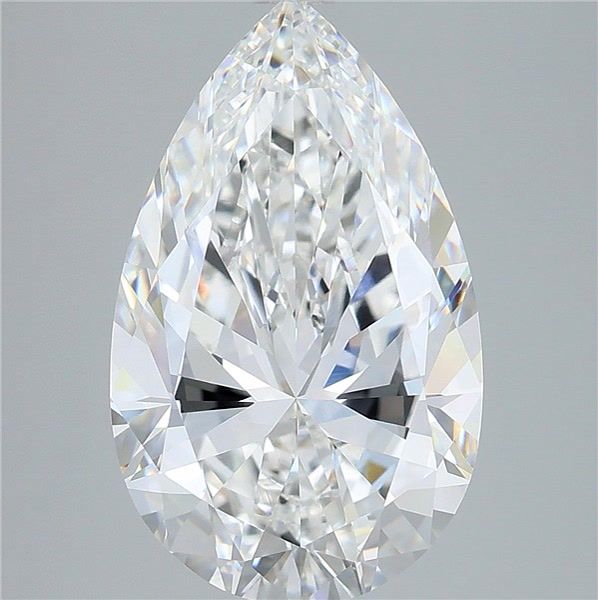 6.02 ct. pear Lab Grown Diamond front image