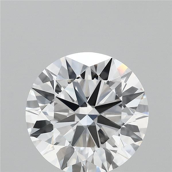 3.41 Carat Round Cut E VVS2 Diamond - view 1