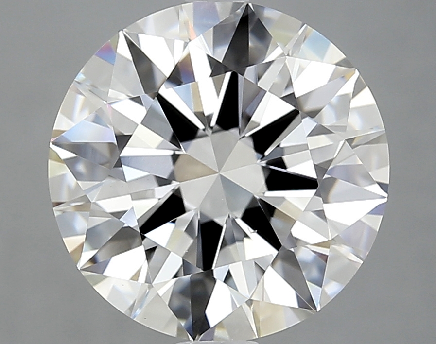 5.03 ct. round Lucida Four Prong Pendant in 9Ct yellow gold diamond image