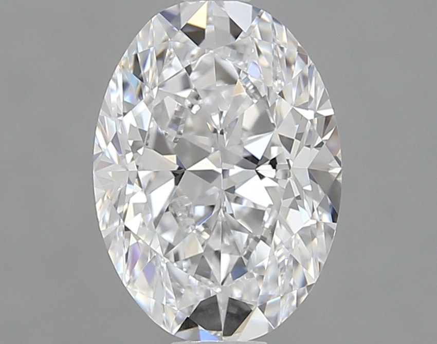 1.39 ct. oval Lab Grown Diamond front image
