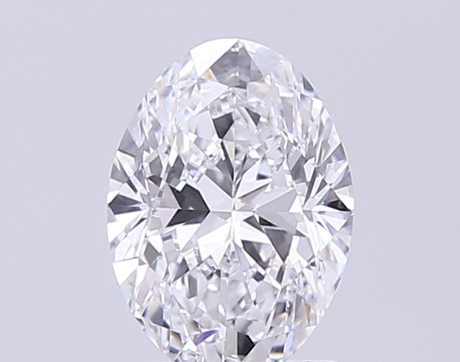1.35 ct. oval Lab Grown Diamond front image
