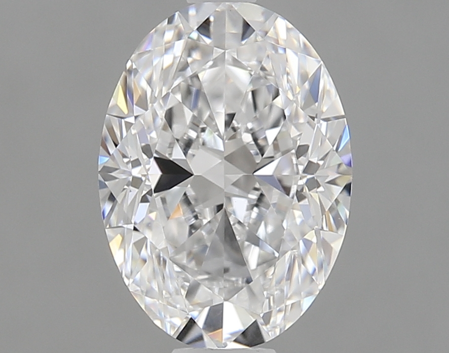1.37 ct. oval Lab Grown Diamond front image