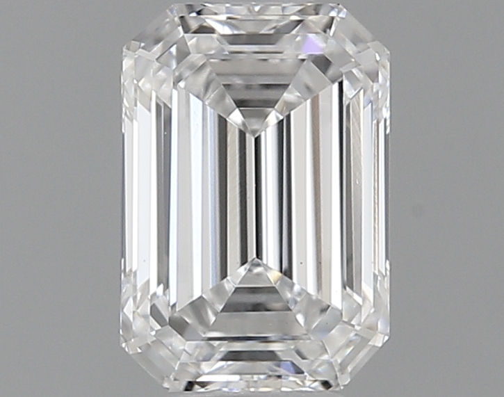 0.68 ct. emerald Lab Grown Diamond front image
