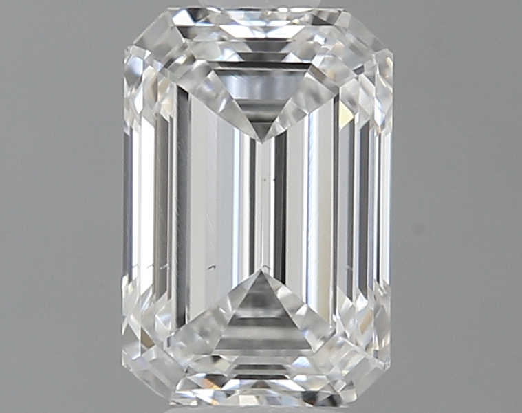 0.65 ct. emerald Lab Grown Diamond front image