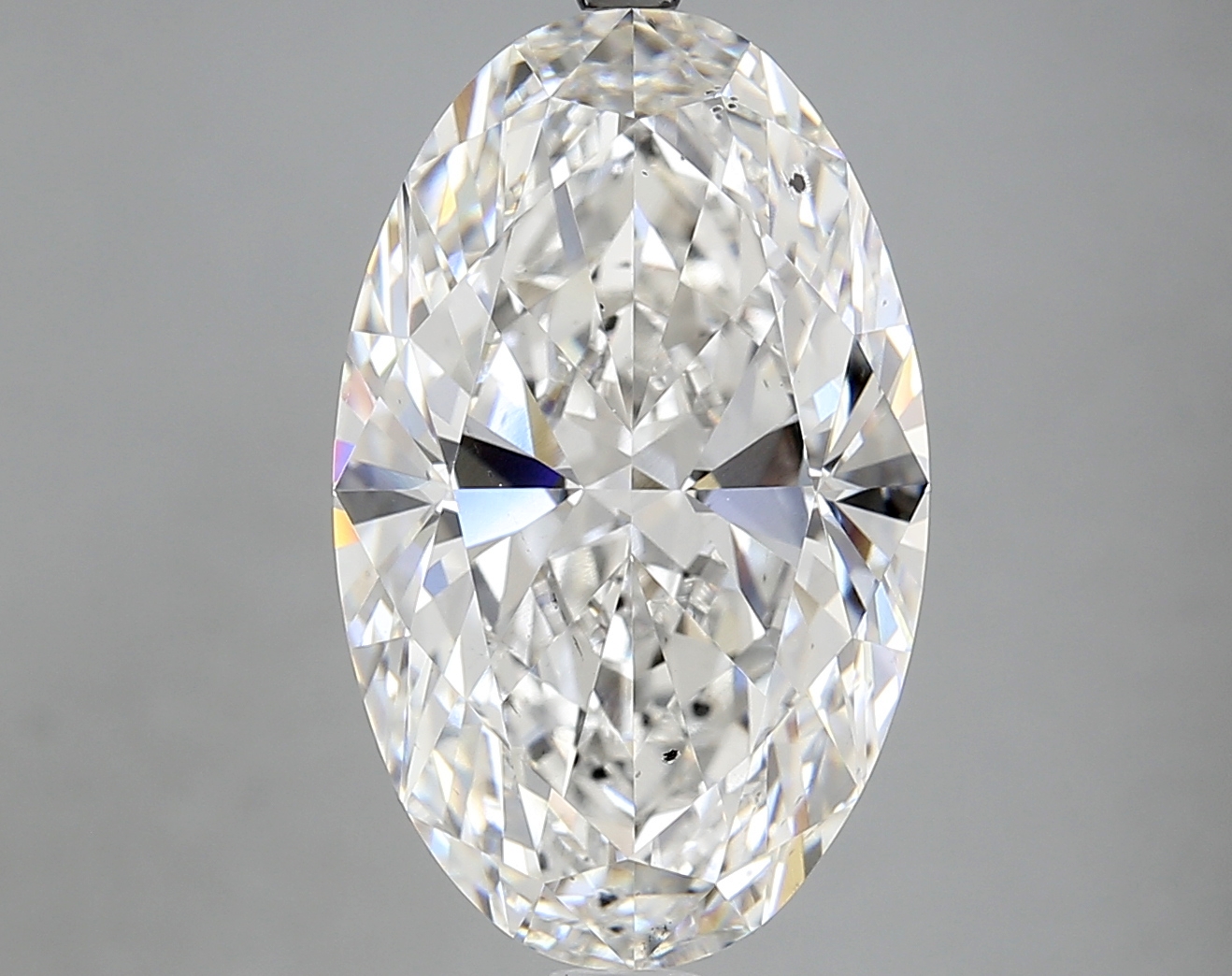 7.88 ct. oval Lab Grown Diamond front image