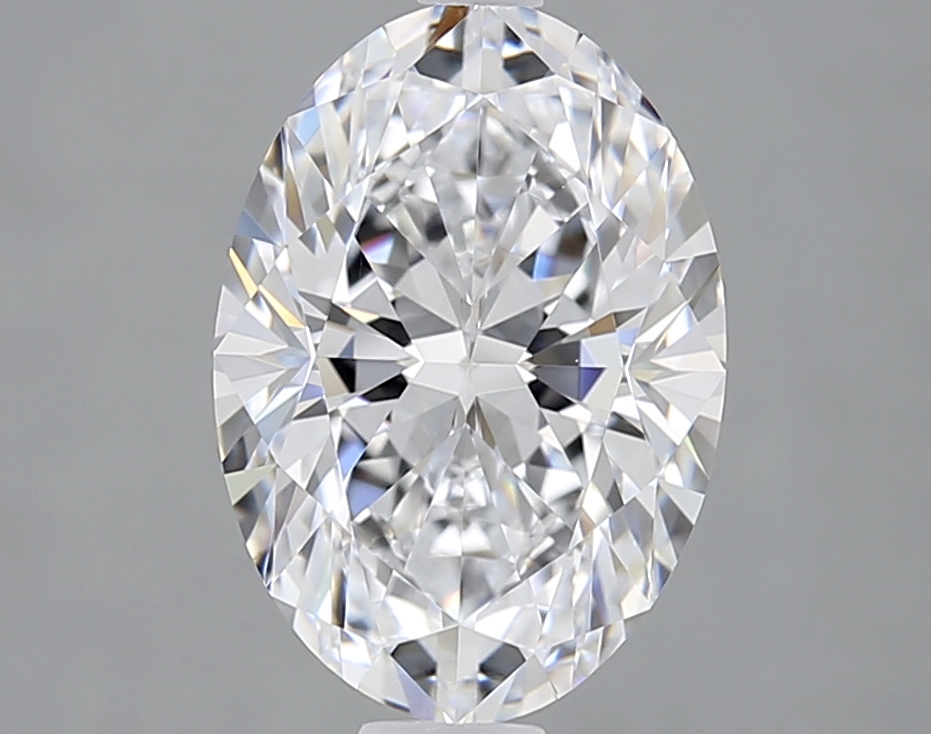 2.06 ct. oval Lab Grown Diamond front image