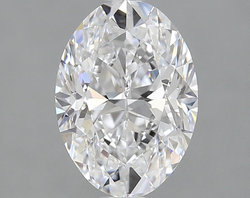 1.74 ct. oval Lab Grown Diamond front image