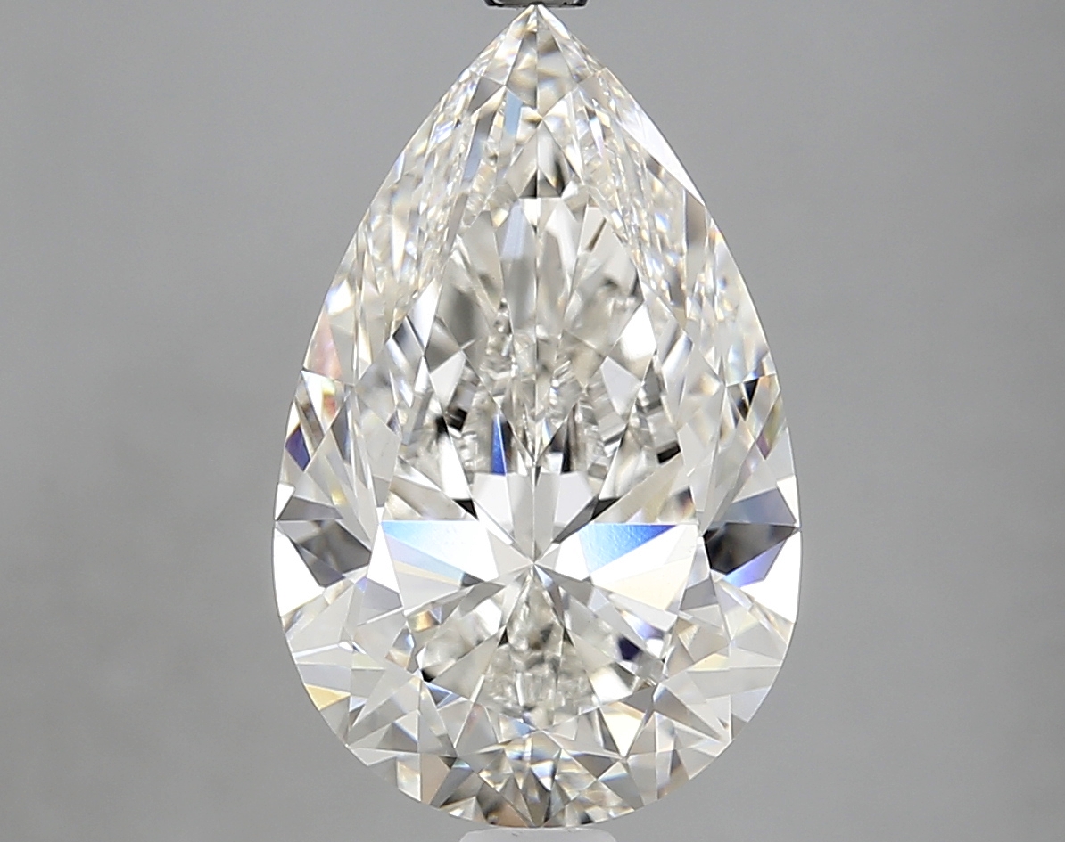 6.02 ct. pear Lab Grown Diamond front image