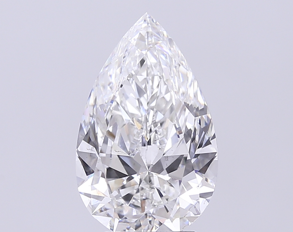 4.22 ct. pear Lab Grown Diamond front image