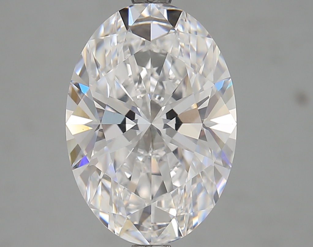 4.21ct Oval D VVS2 GIA