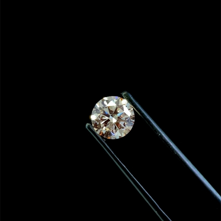1.49ct Round Fancy Pink VVS2 IGI