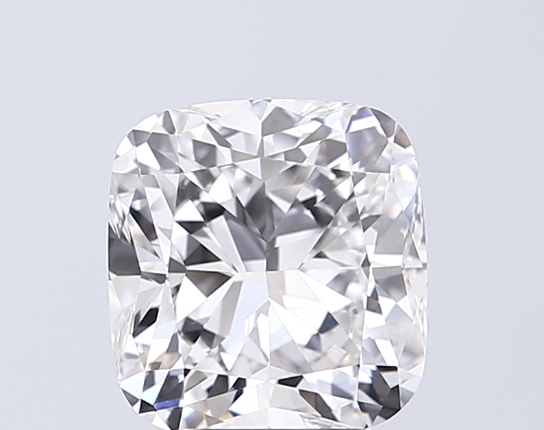 3.09 carat f VVS2 EX Cut IGI cushion diamond