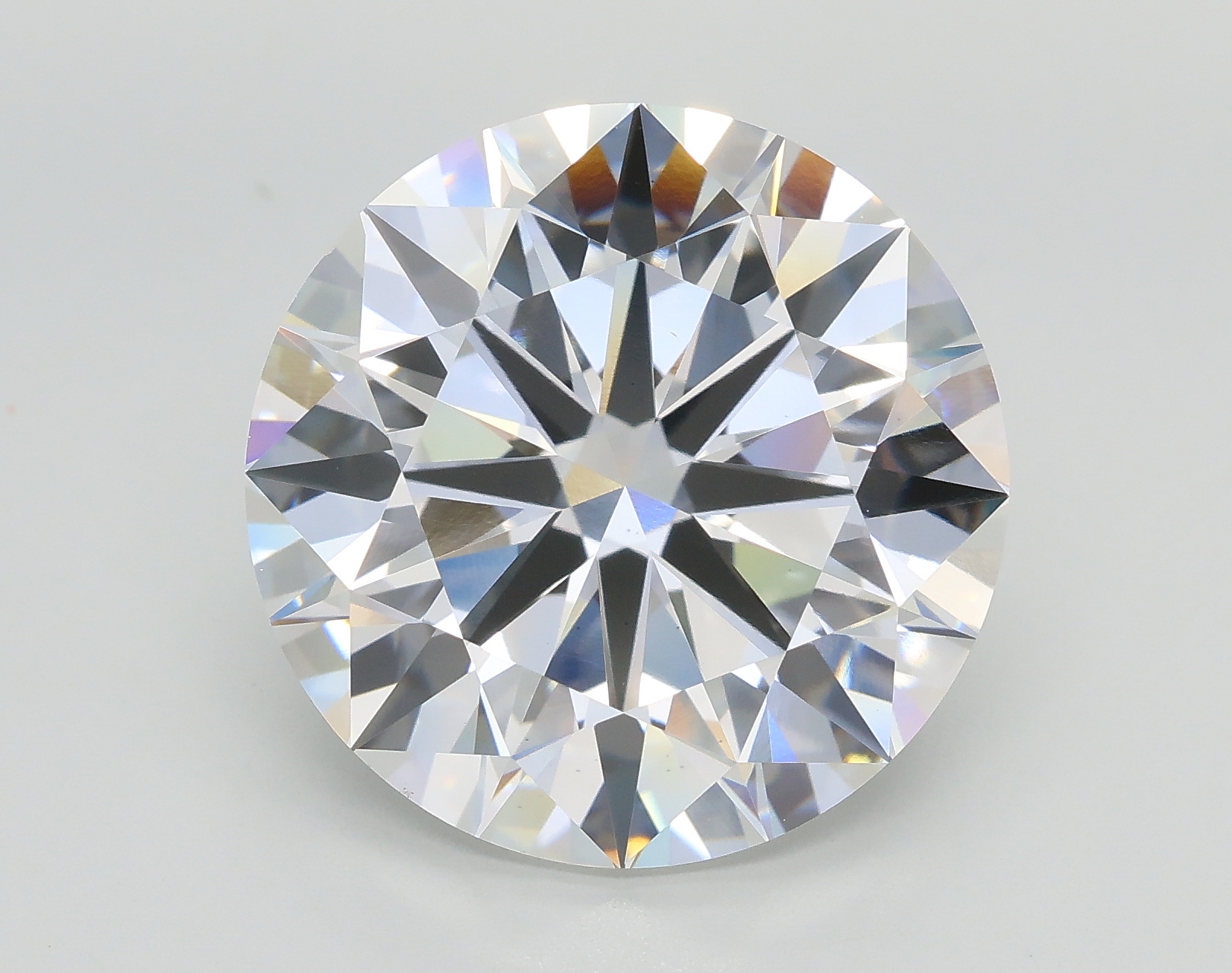 9.21ct Round · F · VS1 · IGI