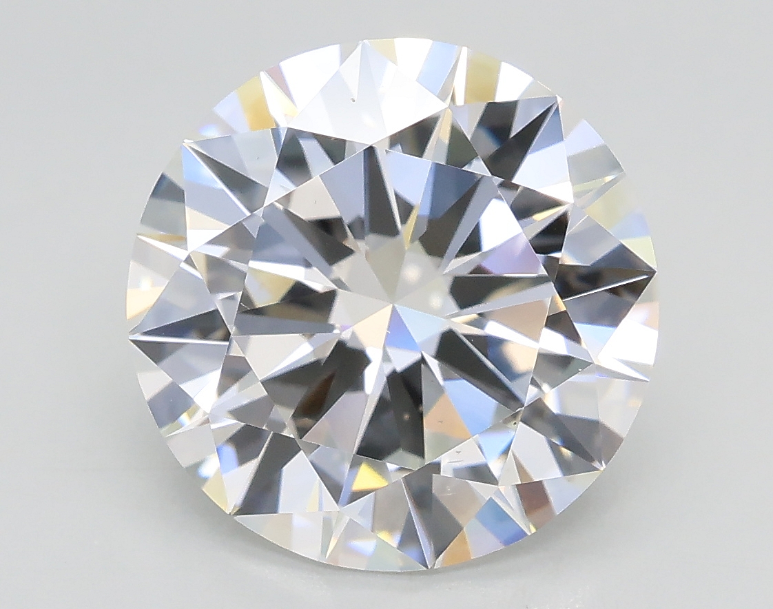4.02ct Round · F · VS2 · IGI