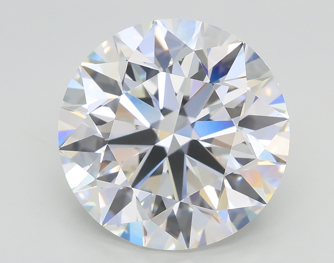 4.56ct Round · F · VS1 · IGI