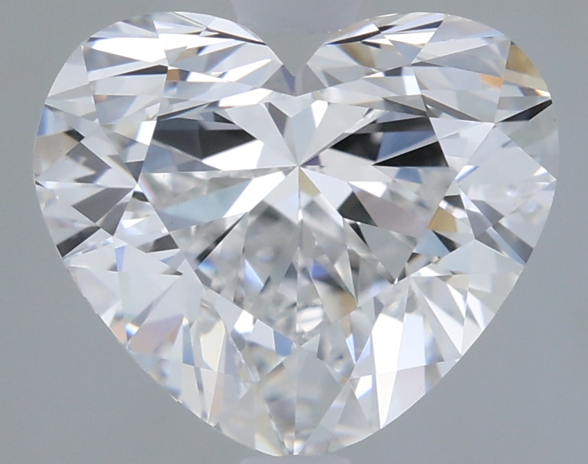 2.08 carat d VVS2 EX Cut IGI heart diamond