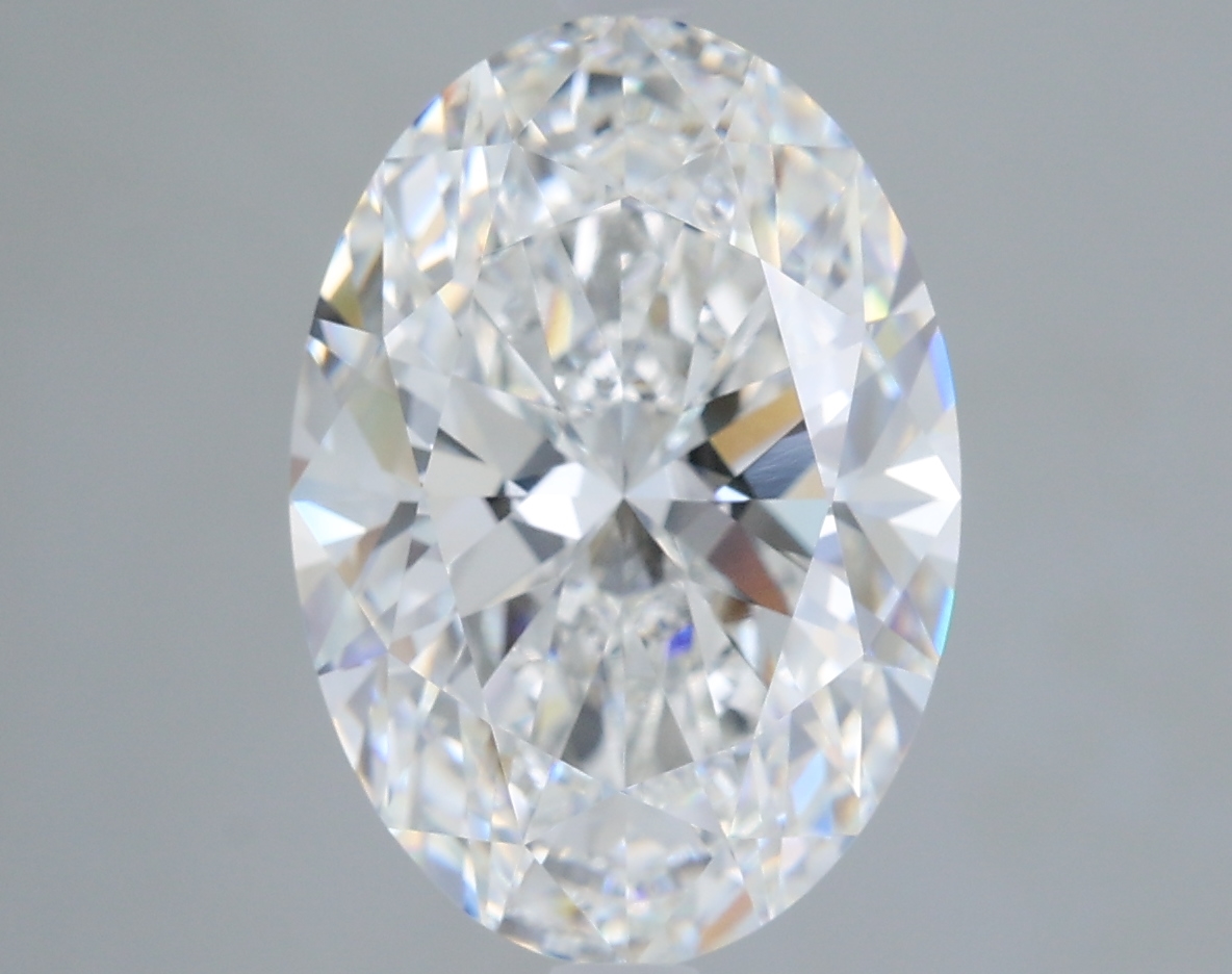5.06 ct. oval Lab Grown Diamond front image