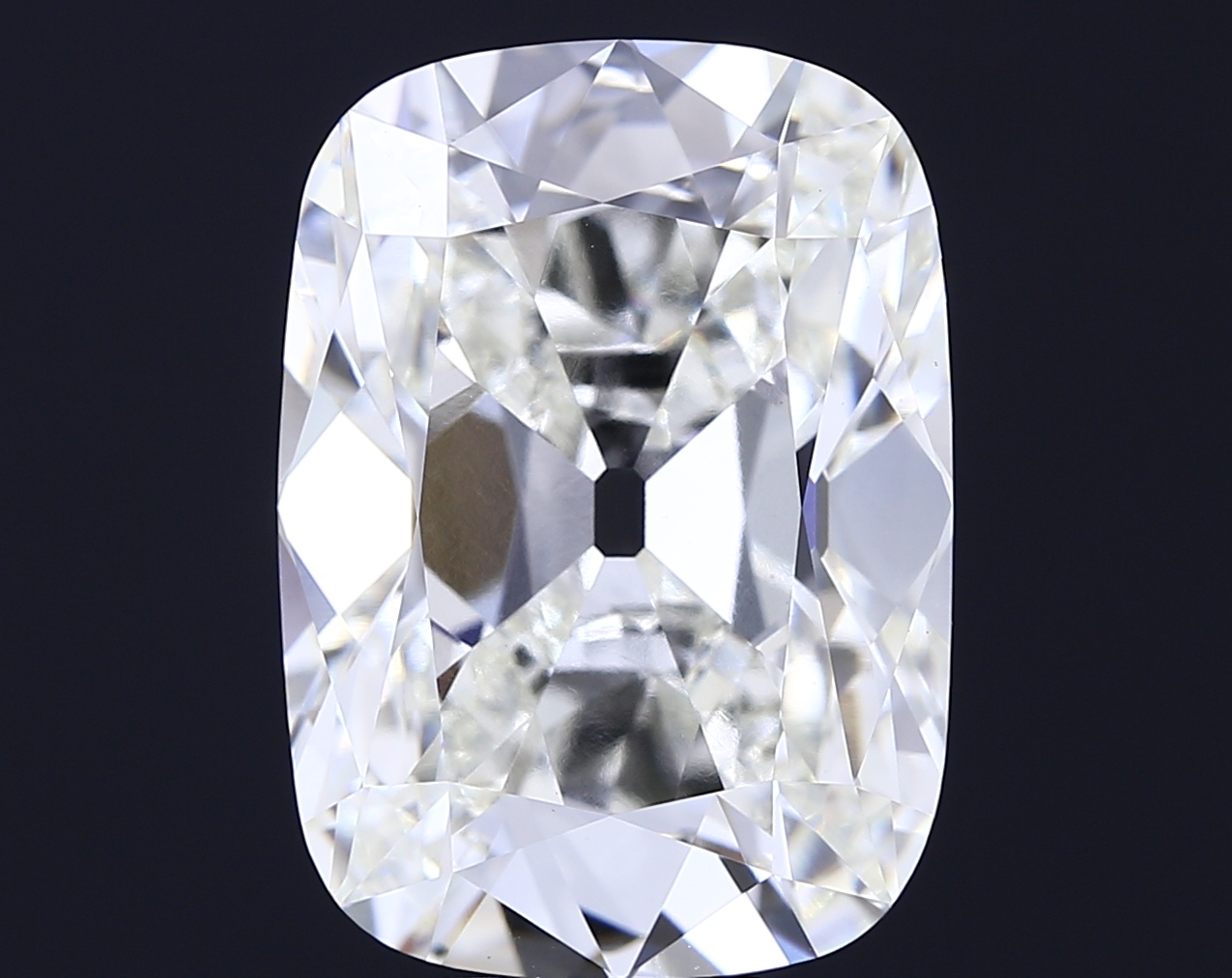 12.80 ct. cushion Lab Grown Diamond front image