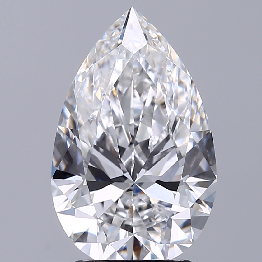 2.5ct Pear D VVS1 IGI