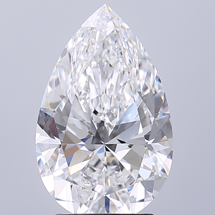 2.7ct Pear D VVS1 IGI