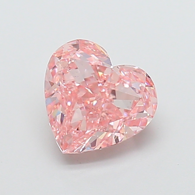 1.5ct Heart Fancy Vivid Pink VS2 IGI