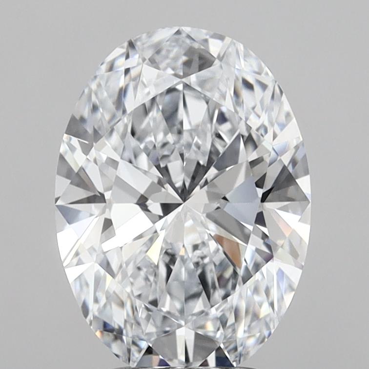3.03 ct. oval Lab Grown Diamond front image