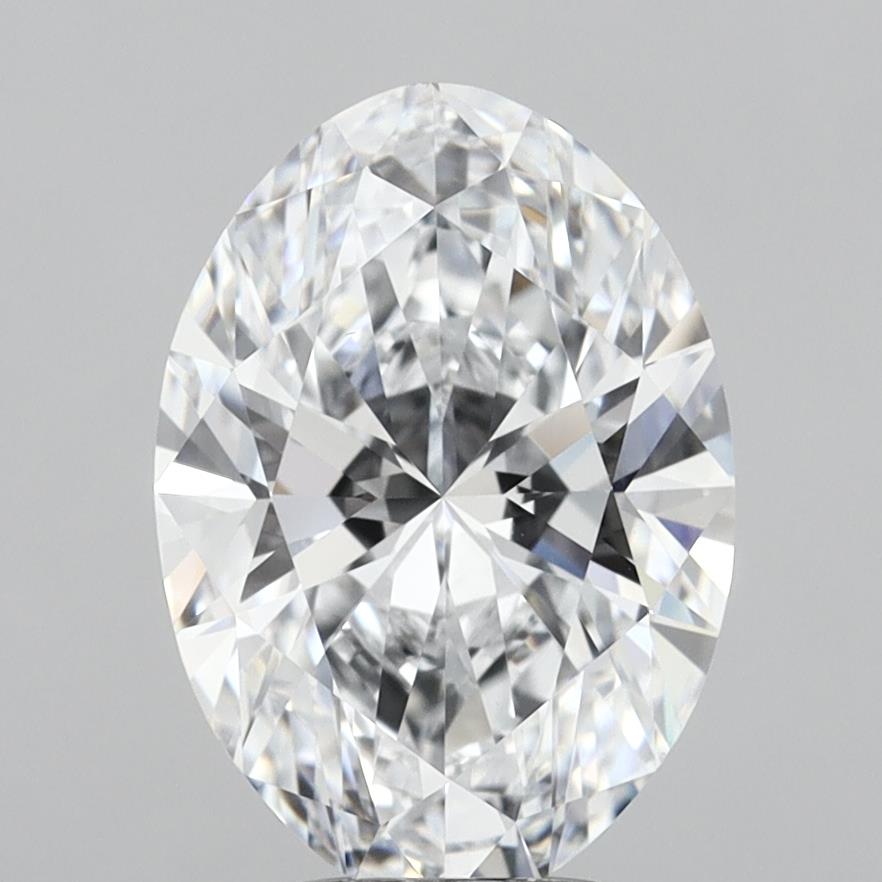 4.28 ct. oval Lab Grown Diamond front image