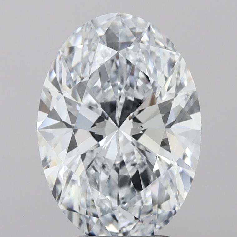 3.51 ct. oval Lab Grown Diamond front image