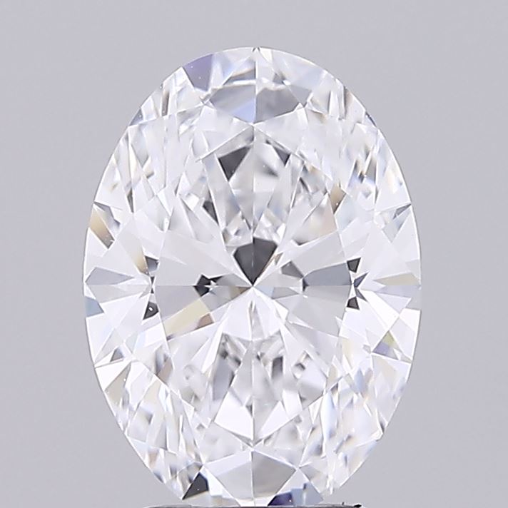 1.98 ct. oval Lab Grown Diamond front image