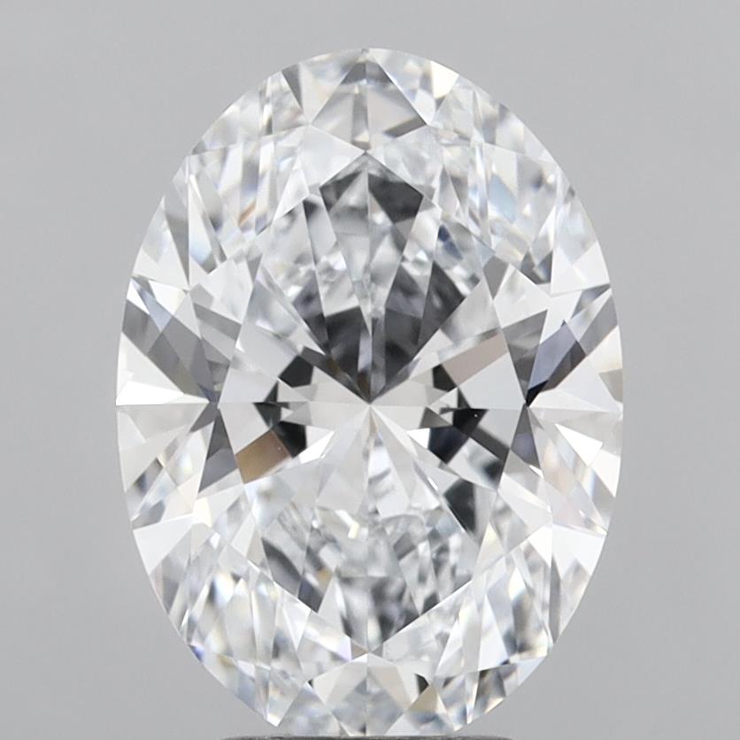 4.03 ct. oval Lab Grown Diamond front image